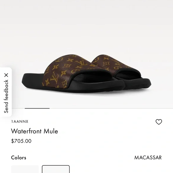 Louis Vuitton | Shoes | Louis Vuitton Waterfront Mule Mens  display picture 1